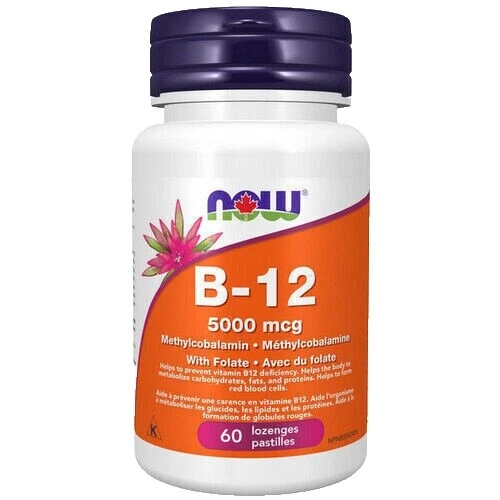 NOW Foods Vitamin B12 Lozenge Vitamins & Minerals