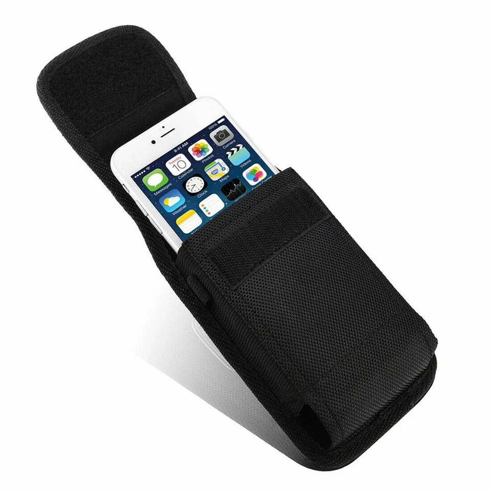 Vertical Case Pouch Belt Clip Holster Cover Case for iPhone / Samsung Cell Phone - Image 4 of 4