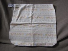GERBER COTTON FLANNEL BABY RECEIVING BLANKET JUNGLE SAFARI ANIMALS GIRAFFE ZEBRA
