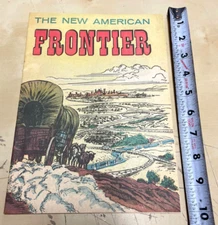 Vintage Pure Oil Company New American Frontier Advertising Comic
