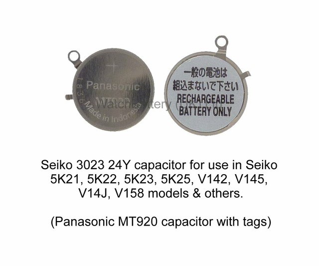 Panasonic MT920 1.5V Replacement Battery for SEIKO Watches (3023-24Y ...