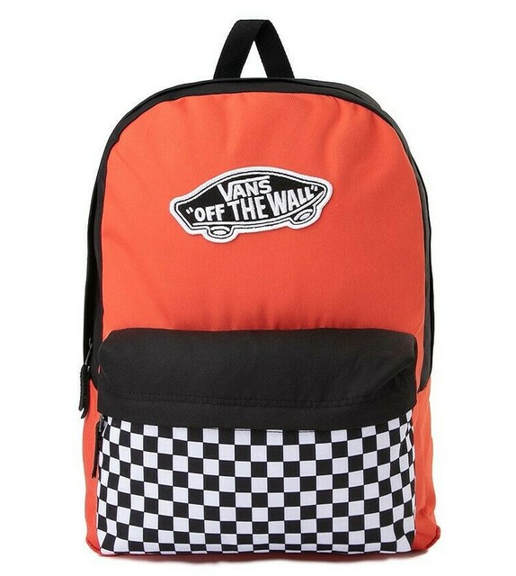 red checkered vans bag
