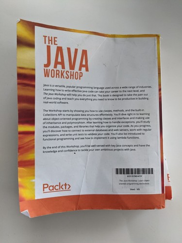 The Java Workshop: Learn object-oriented programming and kickstart your career, - Picture 3 of 7