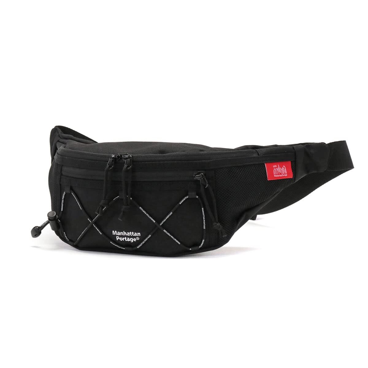 バッグ Manhattan Portage ELRIDGE WAIST BAG ELRIDGE WAIST BAG CORDURA 305P | Manhattan Portage BLACK