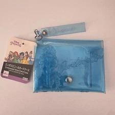 NWT Daiso Disney Princess Cinderella Embossed Vinyl Card Case