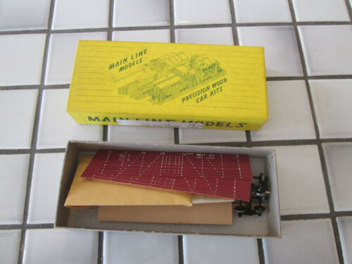 very old main line models SOUTHERN PACIFIC stock car wood/metal kit HO scale /// - Picture 1 of 5