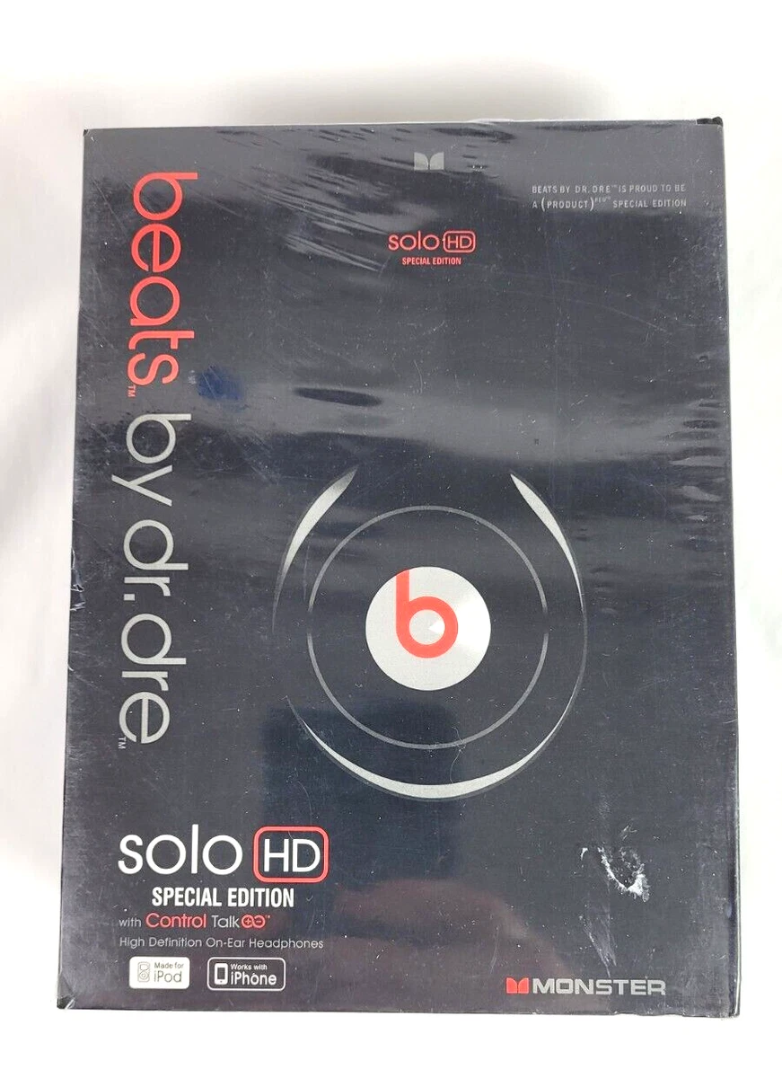 Beats by Dr. Dre Solo HD Black Headphones for sale | eBay