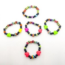 Swiftie Eras Friendship Bracelets Trading Stretch Beaded Handmade Set of 5