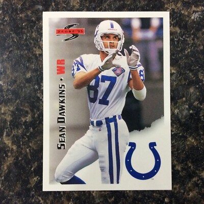 1995 Score Football #136 Sean Dawkins Indianapolis Colts | eBay