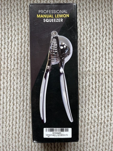 joleully Lemon Squeezer Stainless Steel Professional Lemon Manual Juicer, Lem...