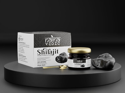 100% Pure Organic Himalayan Shilajit, Soft Resin, Extremely Potent, Fulvic Acid