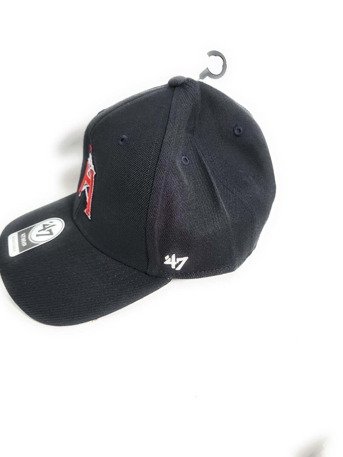 ‘47 XFL Houston Roughnecks MVP Adjustable Baseball Hat Cap, Black, Logo