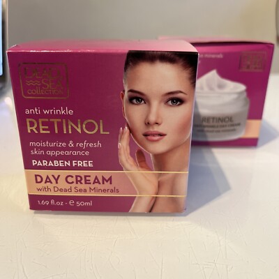 Dead Sea Collection Anti-Wrinkle Day Cream for Face with Retinol