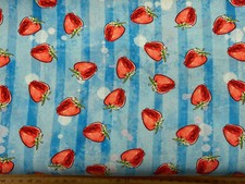 3 Wishes Sweet Summertime Cotton Fabric by 1/4 M*  Lolly Icecream Sweets Fruit