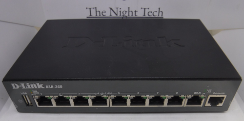 D-Link DSR-250 8-Port Gigabit VPN Router