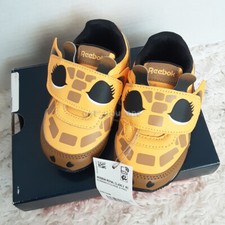 NWB Reebok Royal CLJog 2 KC INFANT Toddler Sz 5 Giraffe Wild Side Sneakers Shoes