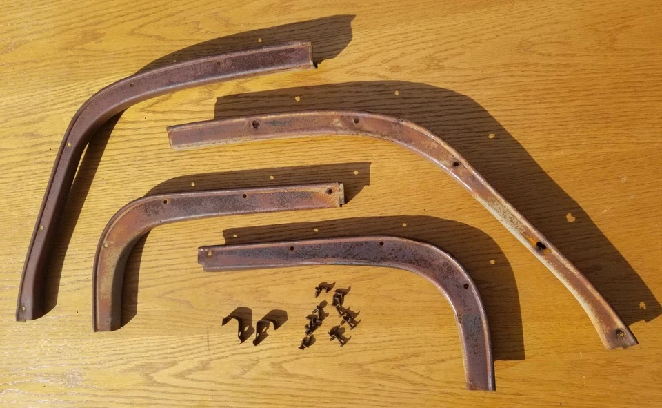 Camión con moldura de puerta Chevy 1946 1941 1942 41 42 46 camioneta Chevrolet GMC Foto 2 de 4