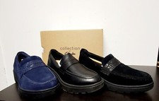 Clarks Collection Calla Ease, Choose Leather or Suede Loafers,Choose Color - NIB