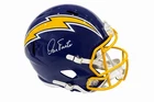 Dan Fouts Signed LA Chargers Full Size Riddell Helmet Beckett COA Autographed