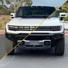 Headlights Smoke Tint PPF | GMC Hummer EV - Headlamp Shield