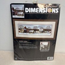 Dimensions Scenic Farm Counted Cross Stitch Kit