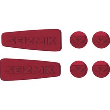 Seizmik Pursuit UTV Side Mirror Accents - Red...