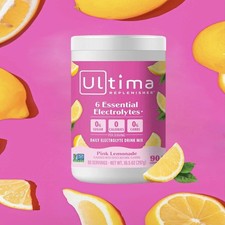 Replenisher Electrolyte Pink Lemonade Drink Mix , 90 Servings- Exp 12/27