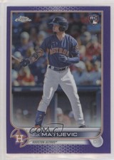 2022 Topps Chrome Update Purple Refractor JJ Matijevic #USC190 6g3