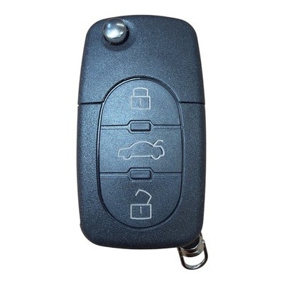 RFC 3 Tasten Klappschlüssel Hülle für Audi A2 A4 B5 Fernbedienung FOB 2002 2003 2004 2005