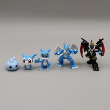 Digimon Veemon DemiVeemon Evolution Line Bandai Figures 2000 Digital Monsters