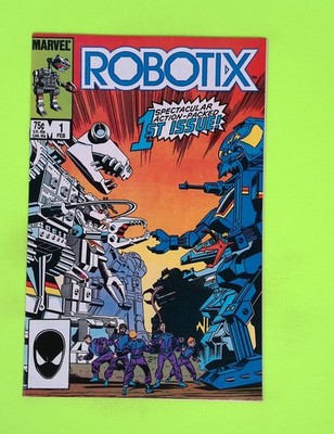 Robotix #1 One-Shot 1986 Marvel Comics 1st App 8.0 Comic Book J72-134