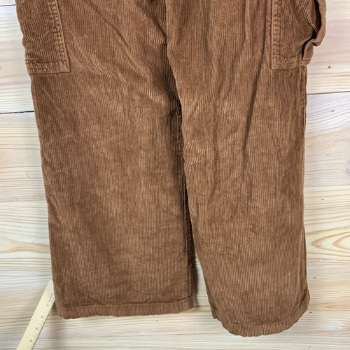 Pantalones de Pana Tinseltown 13 Marrón Sueltos Pierna Ancha Carga Sueltos Y2K Patinador Grunge - Imagen 10 de 15