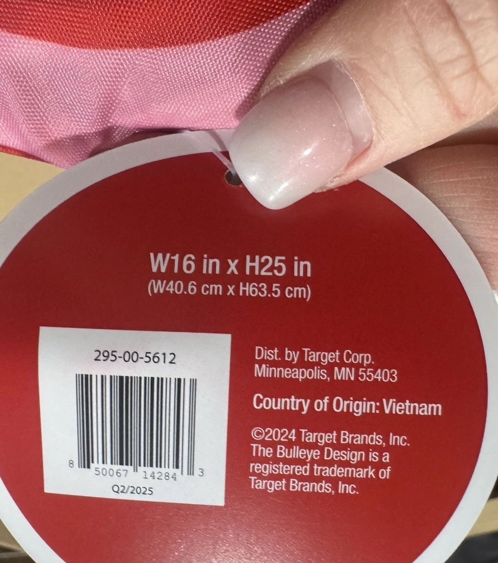 Target Reusable Foldable Shopping Bags With Pouch  (Set of 25) New Huge Lot