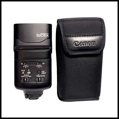 Canon Speedlite 320EX External Flash Speedlight Hot Shoe Tested