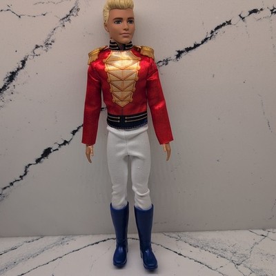 Mattel Barbie Nutcracker Ken as Prince Eric Doll Blonde Hair 2016