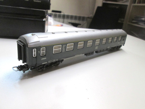Lima 14208, H0, vagón de tren rápido, verde oliva, DB, 1. Clase, M1:87, Vintage, Italy. | Zustand: Gebraucht