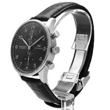 IWC Portugieser Chronograph IW371447 Black Dial 40.9mm 2016 Box 14