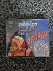 Sega Mega CD Night Trap Double Disc Game Complete CIB Tested And Working