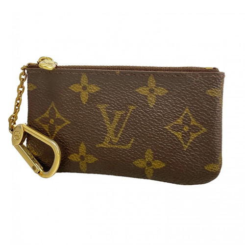 Louis Vuitton Monogram Pochette Clé Wallet/Coin Case M62650 Brown ... GZl1irnm
