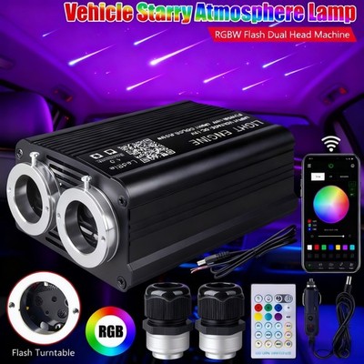 Auto Lichtfaser Twinkle Meteor LED Sternenhimmel Glasfaser Optik Lichteffekte DE