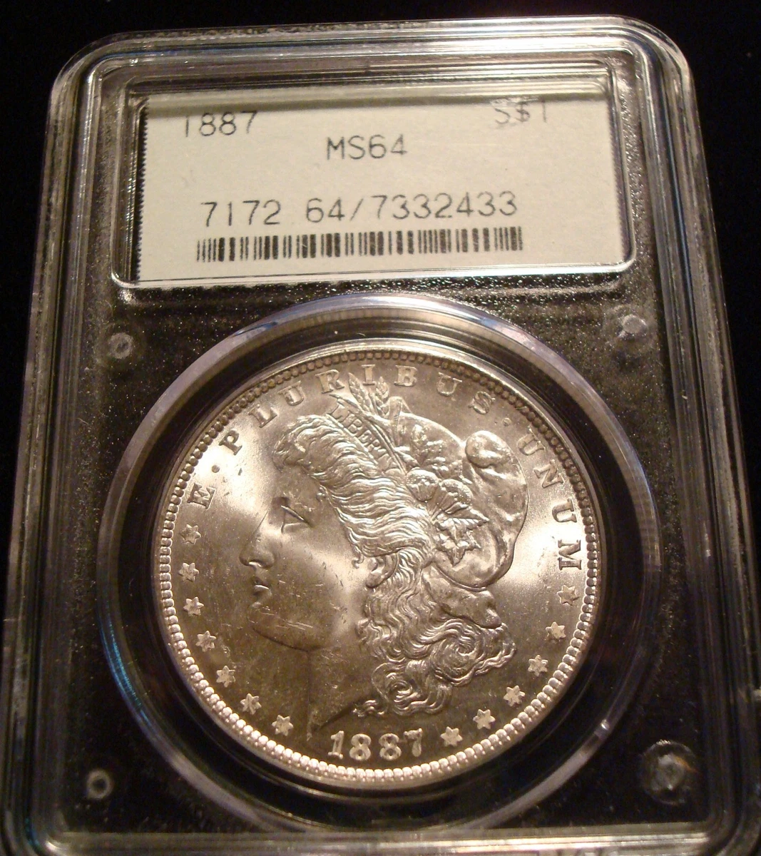 MS 64 Graded 1887 Year Morgan US Dollars (1878-1921) for sale | eBay