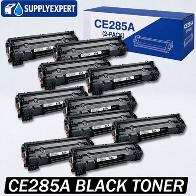 10PK CE285A 85A Toner Cartridge 285A For HP LaserJet P1102W M1132 M1212NF P1102