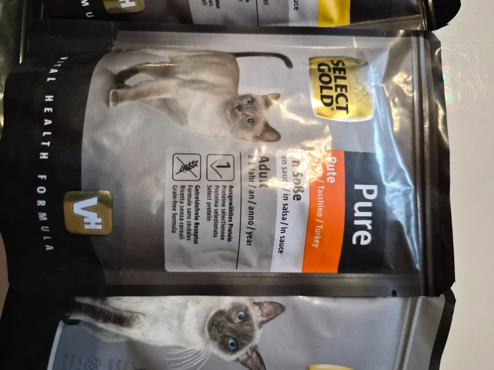 Katzenfutter 5 x select Gold verschiedene Sorten MHD 12.2026 - Bild 4 von 4