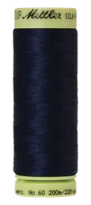 Navy 0825 | Silk-Finish Cotton 60wt - #9240 (200M / 220Y Spool) | Mettler