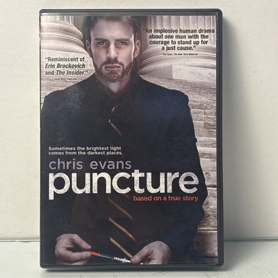 Chris Evans Puncture DVD 2011 Based on a True Story Drama Movie Tested Plays