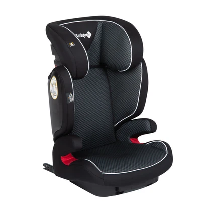 Brand New Safety 1st Grp 2/3 Road Fix Child Car Seat Pixel Black RRP£99 - Image 1 of 4