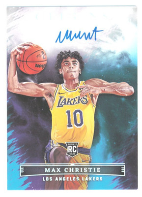 2022 Origins Max Christie #RA-MXC Rookie Autographs Turquoise Parallel RC {Mavs}