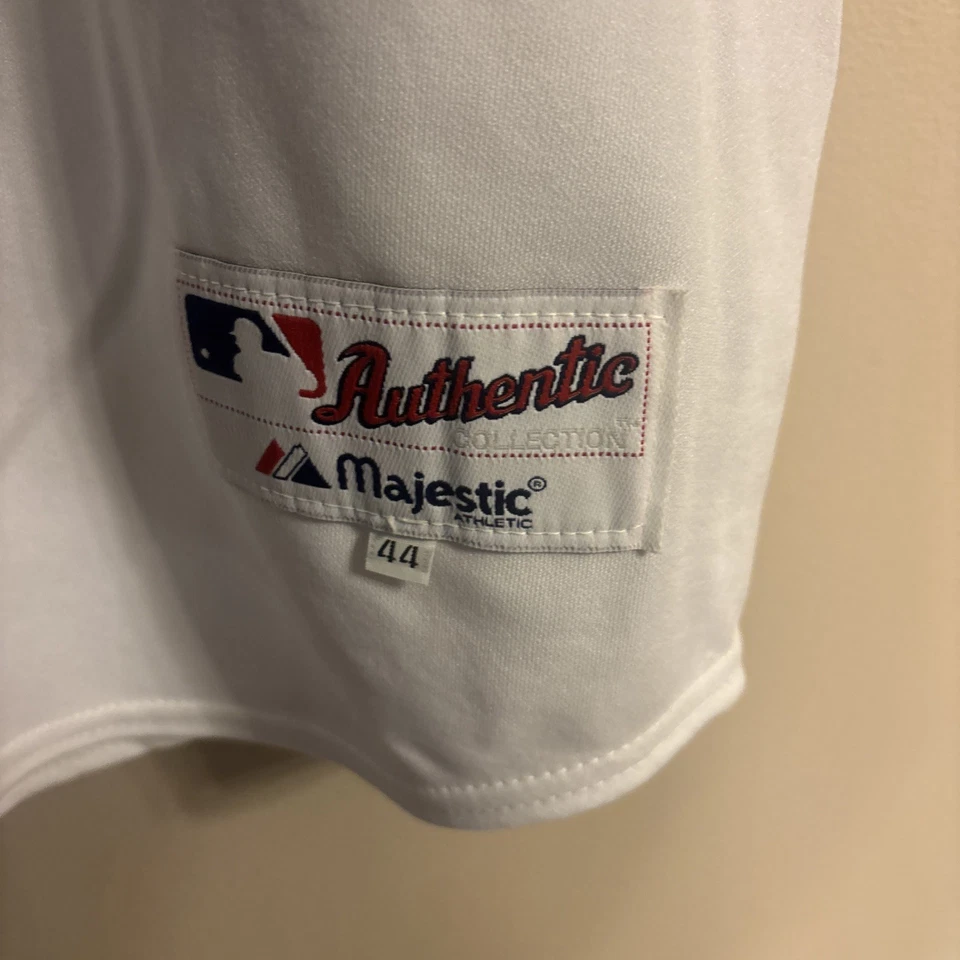 Nueva camiseta majestuosa auténtica de los Austin Kearns de Washington Nationals talla 44 automática Foto 4 de 4