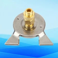 Gas Tank Adapter Mini Connector For Outdoor Camping Burner Stove Use