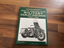 1932-1952 How to Restore Your Military HARLEY DAVIDSON_WLA 45 RL WL W XA R WLC +